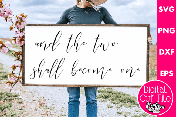 And the Two Shall Become One Graphics for Crafts and Branding