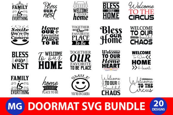 Doormat Bundle: Graphics and Crafts for Real Branding