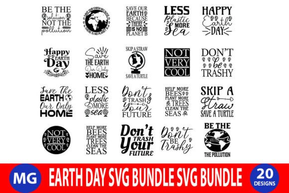 Earth Day Bundle: A Designer's Review of Graphics for Crafts