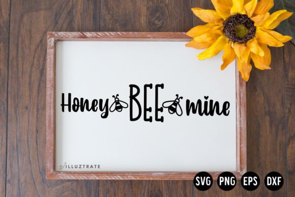 Honey Bee Mine SVG Cut File Bee SVG for Graphics and Crafts