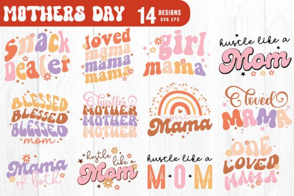 Mothers Day Graphics for Crafts and Design